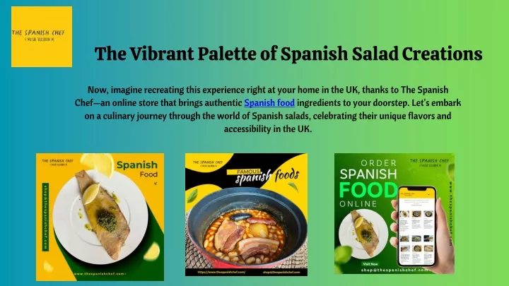 the vibrant palette of spanish salad creations