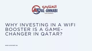 Why Investing in a Wifi Booster Is a Game-Changer in Qatar?
