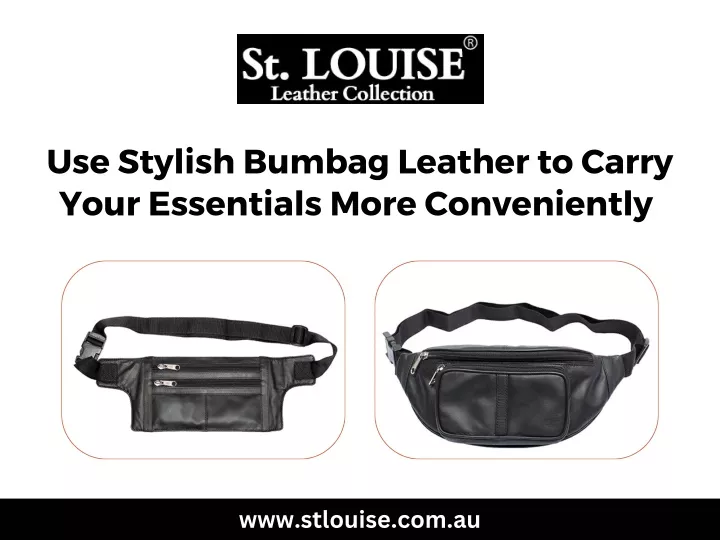 use stylish bumbag leather to carry your