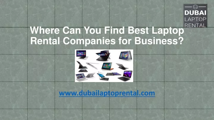 where can you find best laptop rental companies for business