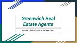 Greenwich Real Estate Agents