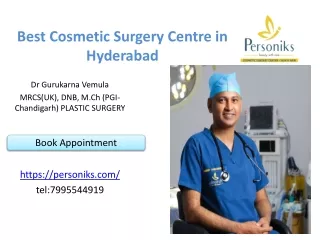 Best Cosmetic Surgery Centre in Hyderabad