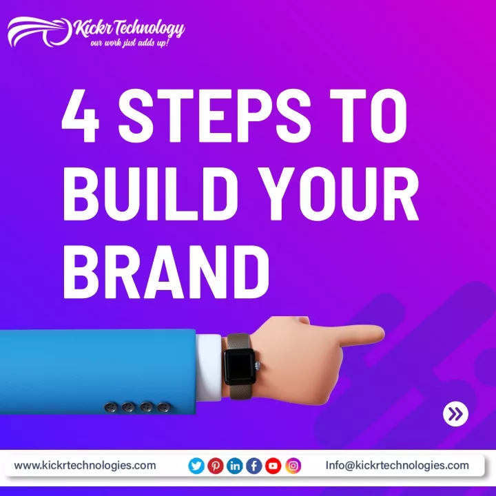 4 steps to build your brand