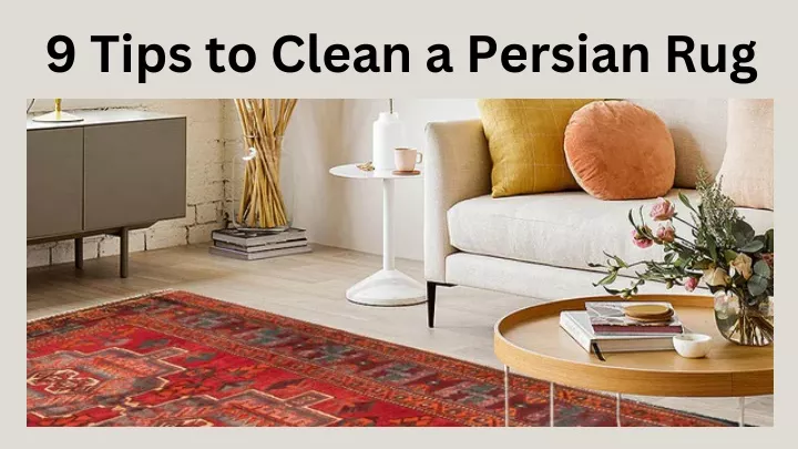 9 tips to clean a persian rug