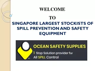 Oil Absorbents Supplier in Singapore - Ocean Safety Supplies