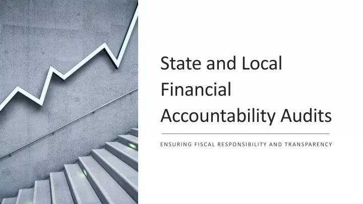 state and local financial accountability audits