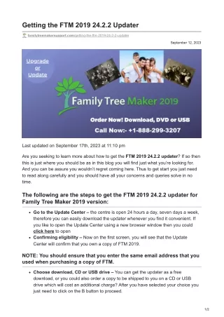 getting the ftm 2019 24 2 2 updater