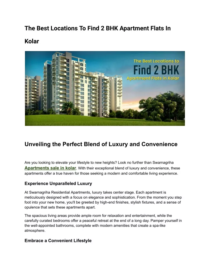the best locations to find 2 bhk apartment flats