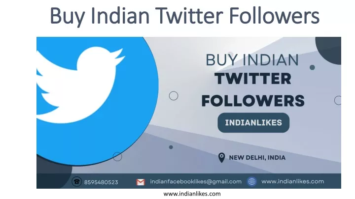 buy indian twitter followers