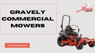 Gravely Commercial Mowers Online