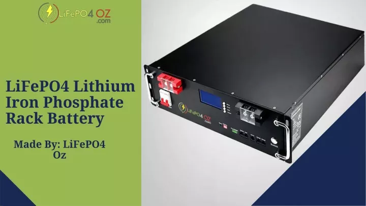 lifepo4 lithium iron phosphate rack battery
