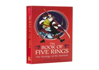 DOWNLOAD PDF The Book of Five Rings: Deluxe Slipcase Edition (Arcturus Silkbound