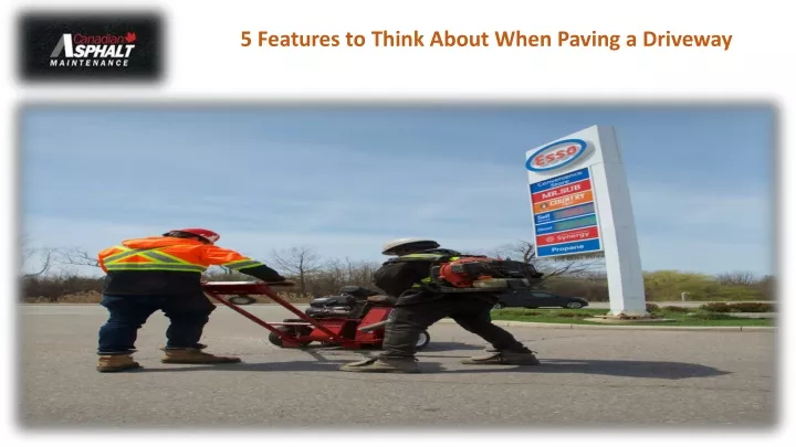 5 features to think about when paving a driveway