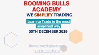 Becoming An Expert Trader With The Best Share Market Course In India