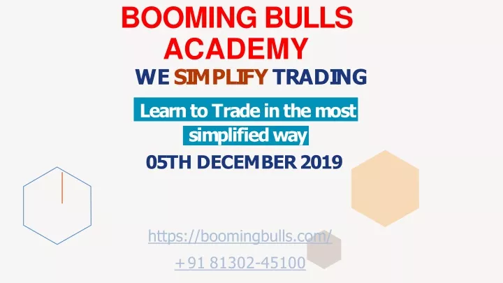 booming bulls academy wesimplify trading