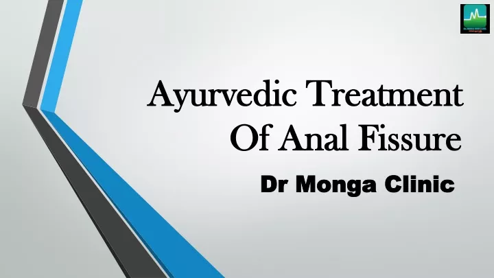 ayurvedic treatment of anal fissure
