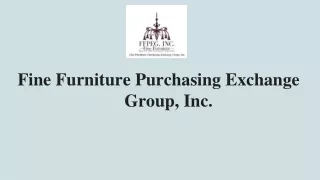 Jonathan Charles Furniture Outlet