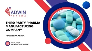 Best Third Party Pharma Manufacturing Company in India