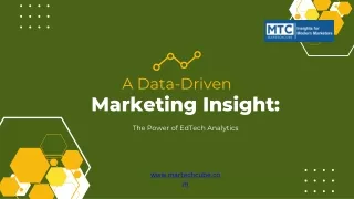a data driven