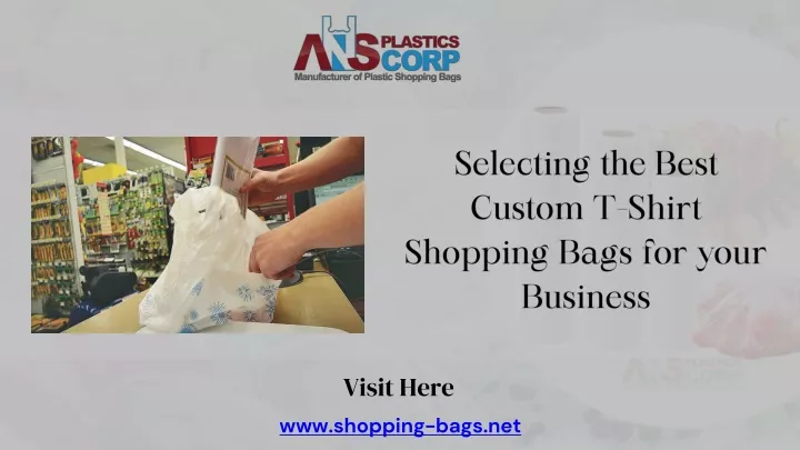 selecting the best custom t shirt shopping bags