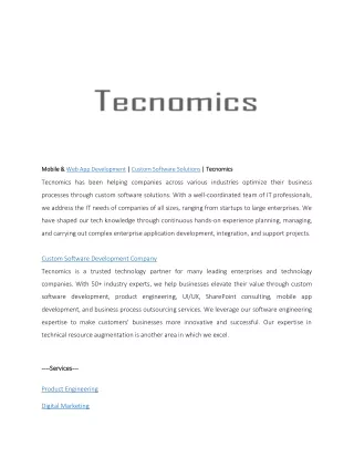 mobile mobile web app development custom software