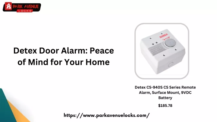 detex door alarm peace of mind for your home