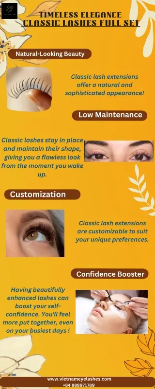 Classic Lashes Full Set – Enhancing Your Natural Beauty