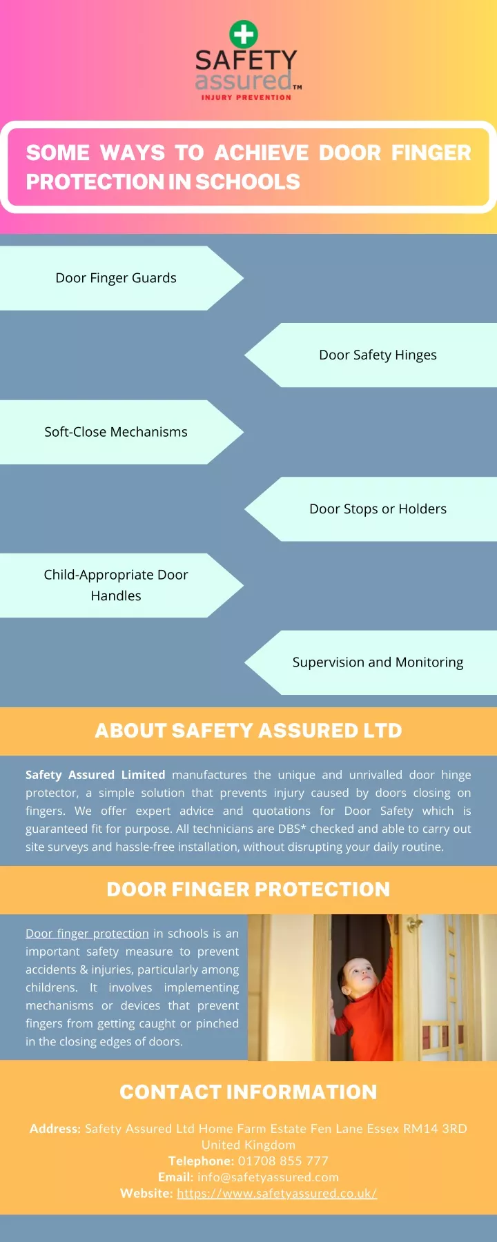 PPT - Some Ways to Achieve Door Finger Protection in Schools PowerPoint ...