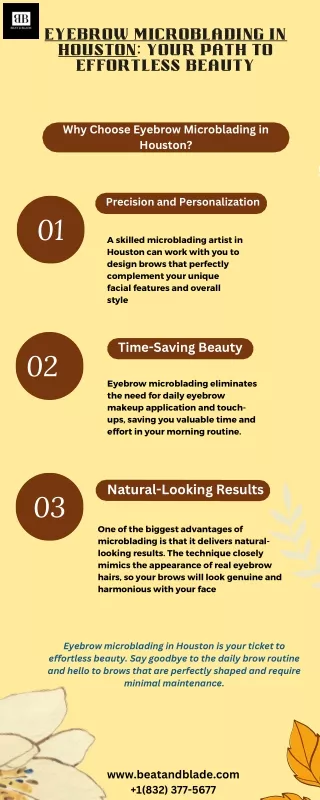 Eyebrow Microblading in Houston: Your Path to Effortless Beauty