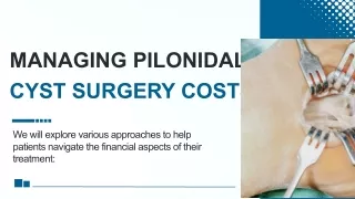 pilonidal cyst surgery cost in usa