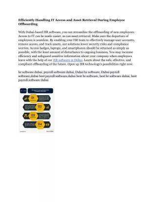 efficiently handling it access and asset