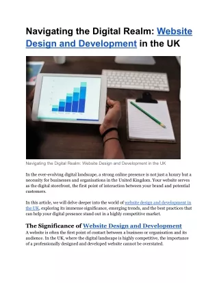 navigating the digital realm website design