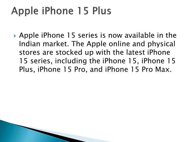 apple iphone 15 plus