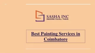 Brushing Perfection_ The Best Painting Services in Coimbatore