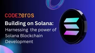 building on solana