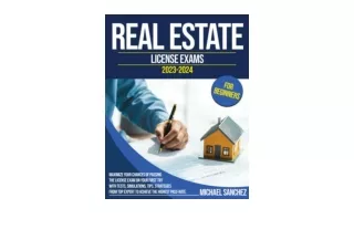 Download PDF Real Estate License Exams 2023 2024 Maximize Your Chances of Passin