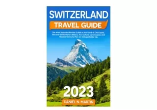 Ebook download Switzerland Travel Guide The Most Updated Pocket Guide to the Lan