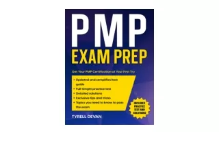 Download PMP Exam Prep The Most Simplified Guide to Getting Your Project Managem