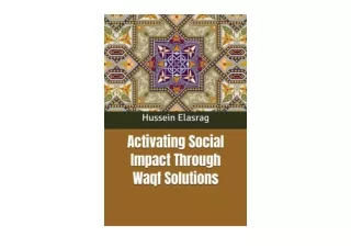 Download PDF Activating Social Impact Through Waqf Solutions for ipad