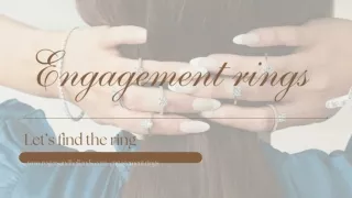 Engagement rings