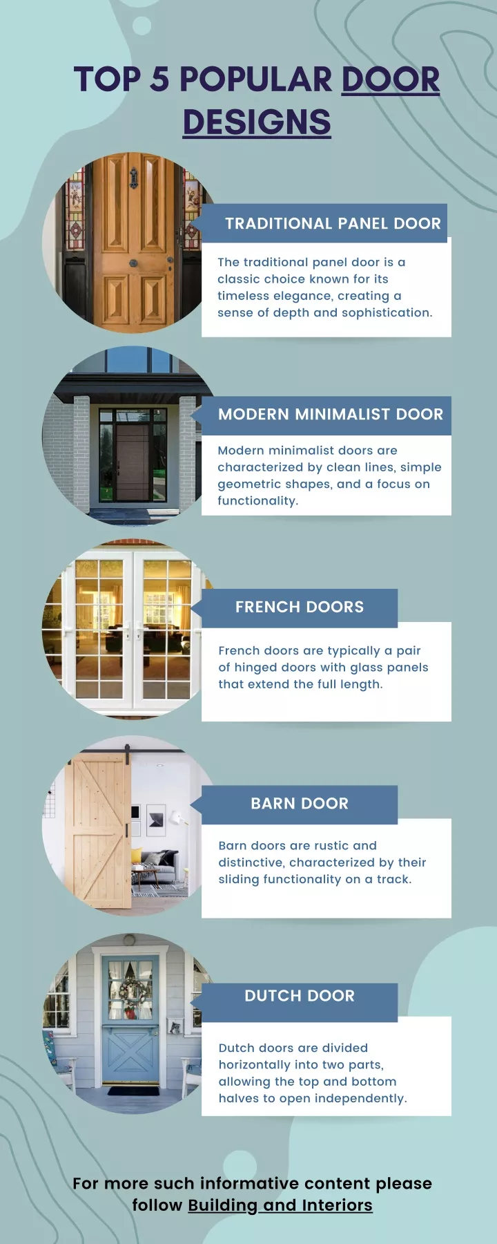 top 5 popular door designs