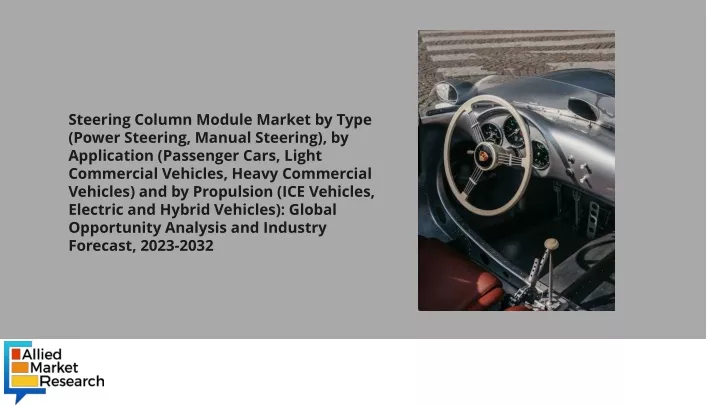 steering column module market by type power