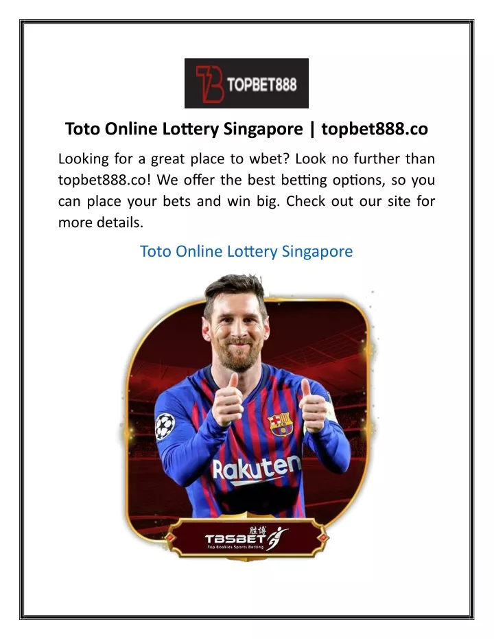toto online lottery singapore topbet888 co