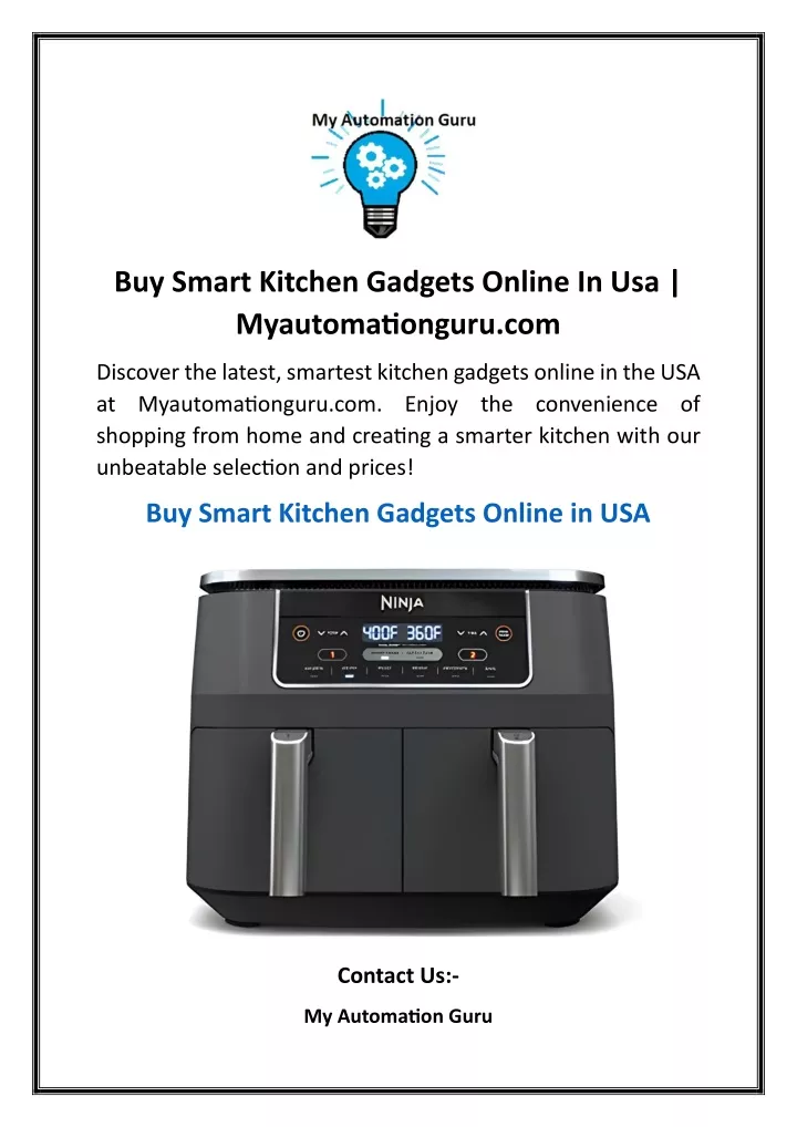 buy smart kitchen gadgets online
