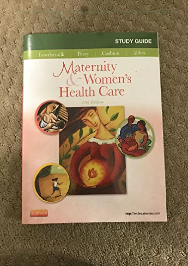 study guide for maternity women s health care