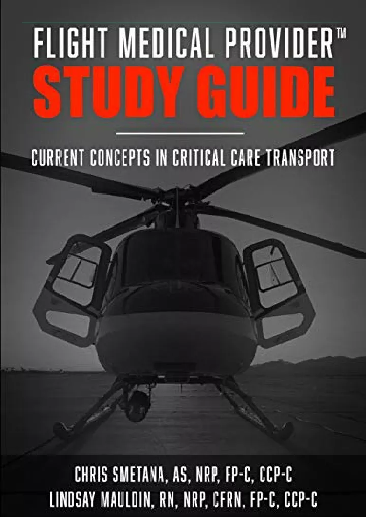 flight medical provider study guide current