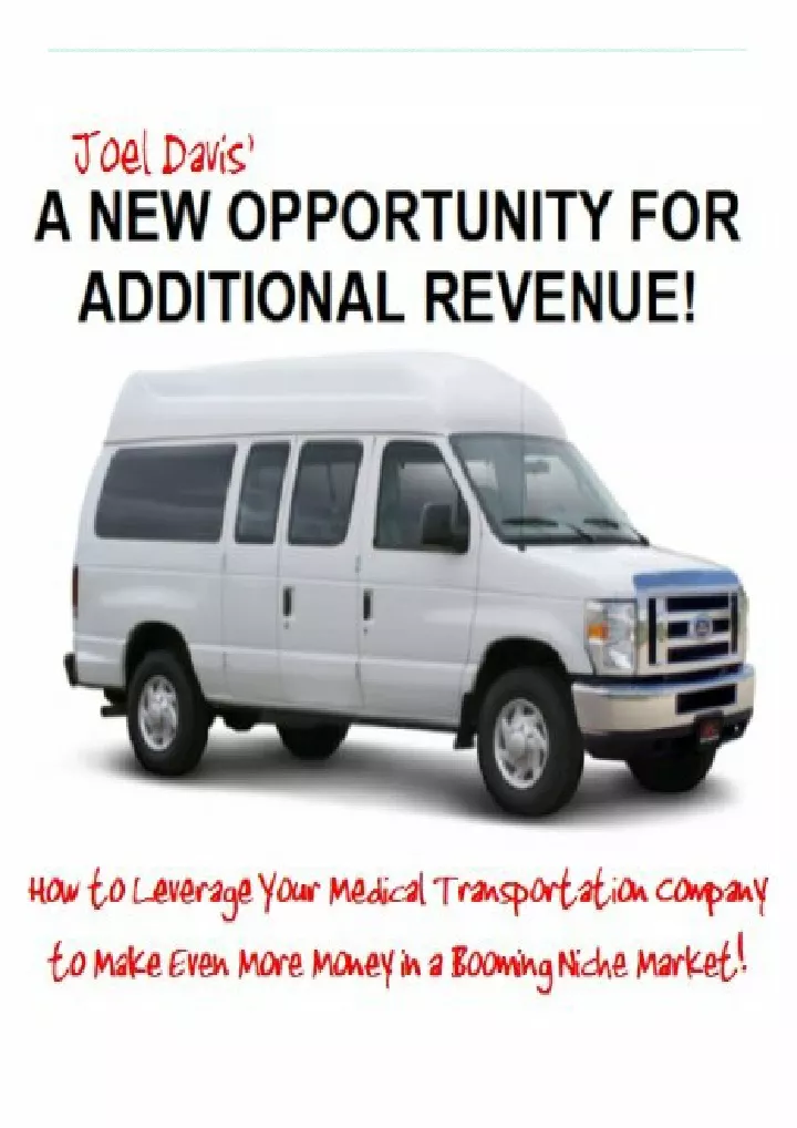 a new opportunity for additional revenue