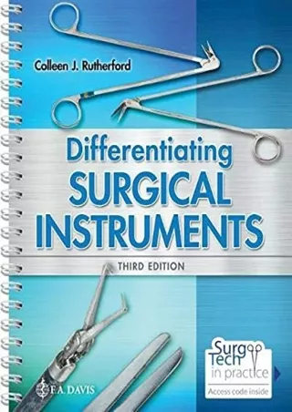 READ [PDF] Differentiating Surgical Instruments read