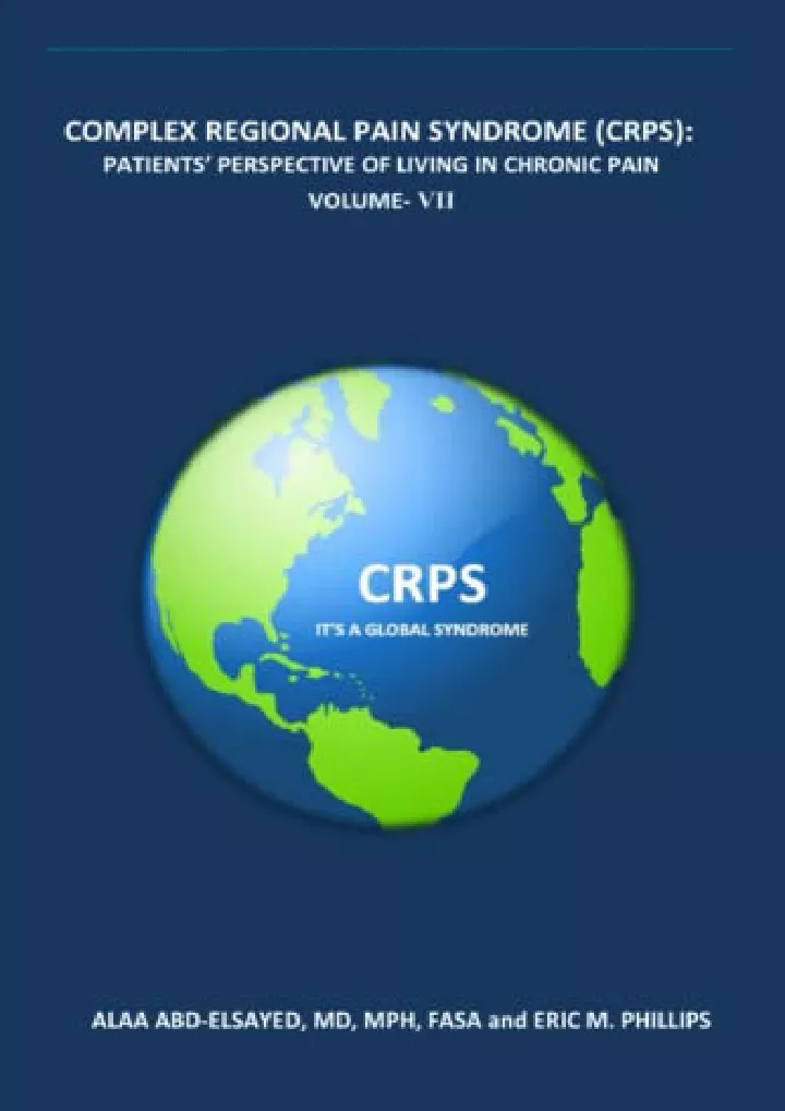 complex regional pain syndrome crps patients