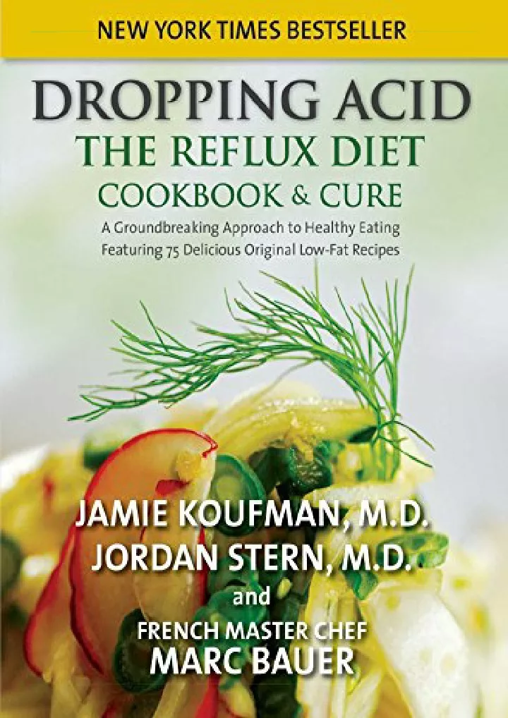dropping acid the reflux diet cookbook cure
